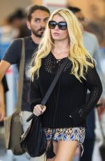JESSICA SIMPSON Arrives at LAX and JFK Airport