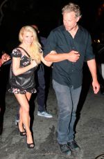 JESSICA SIMPSON Arrives at Sunset Marquis Hotel in West Hollywood