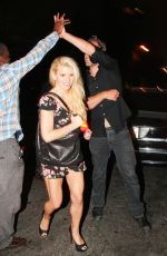 JESSICA SIMPSON Arrives at Sunset Marquis Hotel in West Hollywood