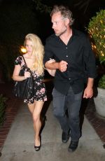 JESSICA SIMPSON Arrives at Sunset Marquis Hotel in West Hollywood