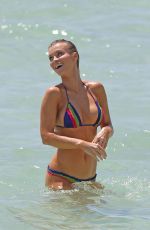 JOANNA KRUPA in Bikini at a Beach in Miami 0906