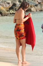 JODI ALBERT in Bikini at a Beach in Barbados