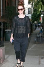 JULIANNE MOORE Out and About in New York 2406