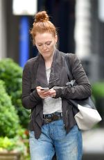 JULIANNE MOORE Out and About in New York