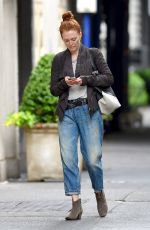 JULIANNE MOORE Out and About in New York