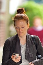 JULIANNE MOORE Out and About in New York