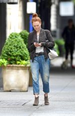 JULIANNE MOORE Out and About in New York