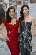 JULIE BENZ and JAIME MURRAY at Coctail at the Royal Palace in Monaco