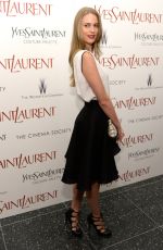 JULIE HENDERSON at Yves Saint Laurent Premiere in new York
