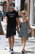 KALEY CUOCO and Ryan Sweeting Out and About in Venice Beach