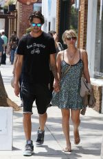 KALEY CUOCO and Ryan Sweeting Out and About in Venice Beach