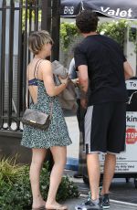 KALEY CUOCO and Ryan Sweeting Out and About in Venice Beach