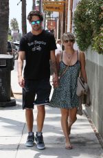 KALEY CUOCO and Ryan Sweeting Out and About in Venice Beach