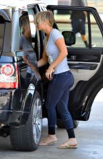 KALEY CUOCO at a Gas Station in Los Angeles