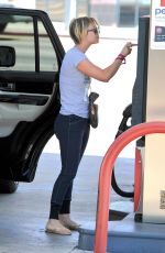 KALEY CUOCO at a Gas Station in Los Angeles