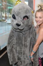 KALEY CUOCO at Wheels for Seals Launch at Soul Cycle in Beverly Hills