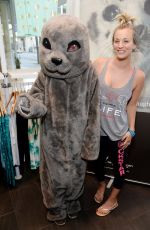 KALEY CUOCO at Wheels for Seals Launch at Soul Cycle in Beverly Hills