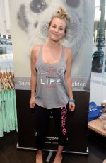 KALEY CUOCO at Wheels for Seals Launch at Soul Cycle in Beverly Hills