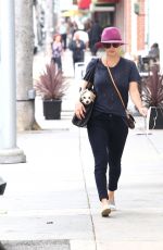 KALEY CUOCO in jeans Out and About in Los Angeles