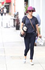 KALEY CUOCO in jeans Out and About in Los Angeles