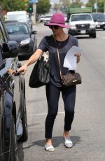 KALEY CUOCO in jeans Out and About in Los Angeles