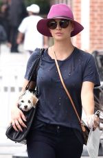 KALEY CUOCO in jeans Out and About in Los Angeles