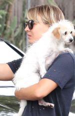 KALEY CUOCO in jeans Out and About in Los Angeles