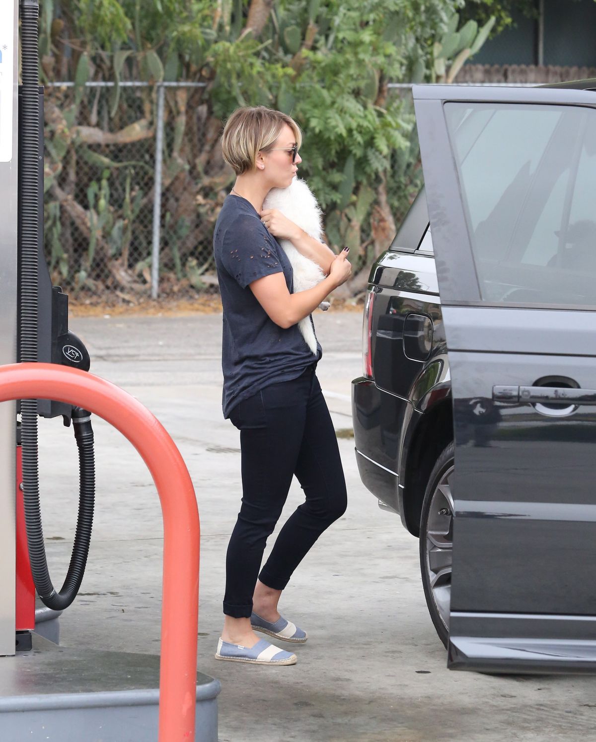 KALEY CUOCO In Jeans Out And About In Los Angeles HawtCelebs