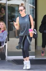 KALEY CUOCO Leaves Earth Bar in Los Angeles