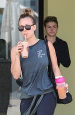 KALEY CUOCO Leaves Earth Bar in Los Angeles
