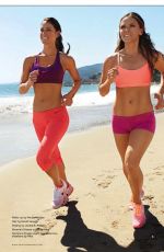 KARENA DAWN and KATERINA HODGSON in Fitness RX for Women Magazine, August 2014 Issue