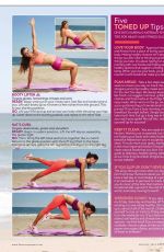 KARENA DAWN and KATERINA HODGSON in Fitness RX for Women Magazine, August 2014 Issue