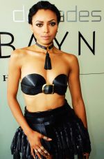 KAT GRAHAM at Zana Bayne Leather Fashion Show Party in Los Angeles