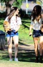KATE BECKINSALE in Sorts at a Park in Brentwood