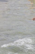 KATE HUDSON in Bikini at a Beach in Spain