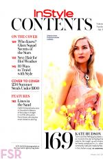KATE HUDSON in Instyle Magazine, July 2014 Issue