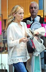 KATE HUDSON Out Shopping in London