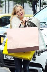 KATE HUDSON Out Shopping in London