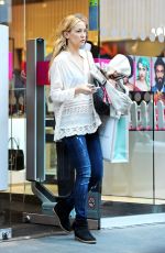 KATE HUDSON Out Shopping in London
