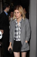 KATE MARA Leaves Crossroads Restaurant in West Hollywood