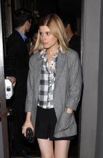 KATE MARA Leaves Crossroads Restaurant in West Hollywood