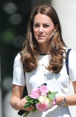 KATE MIDDLETON at National Maritime Museum in Greenwich