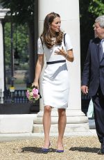 KATE MIDDLETON at National Maritime Museum in Greenwich