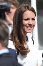 KATE MIDDLETON at National Maritime Museum in Greenwich