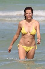 KATE WALSH in Bikini on the Beach in Miami