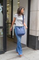 KATIE HOLMES Out and About in New York