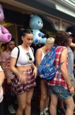 KATY PERRY at Dollywood in Tennessee