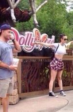 KATY PERRY at Dollywood in Tennessee