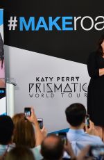 KATY PERRY at Staples Make Roar Happen Event in Los Angeles