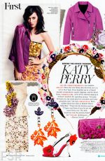 KATY PERRY in Marie Claire Magazine, January 2014 Issue